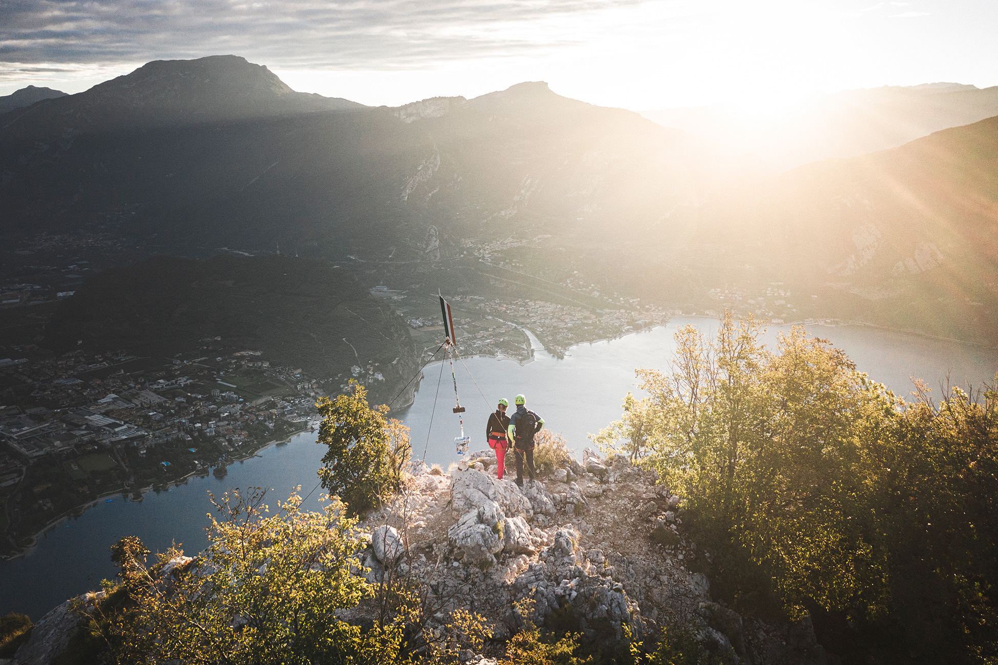 2021 Aptgardadolomiti Cimacapi Viaferrata Coppia Panorama